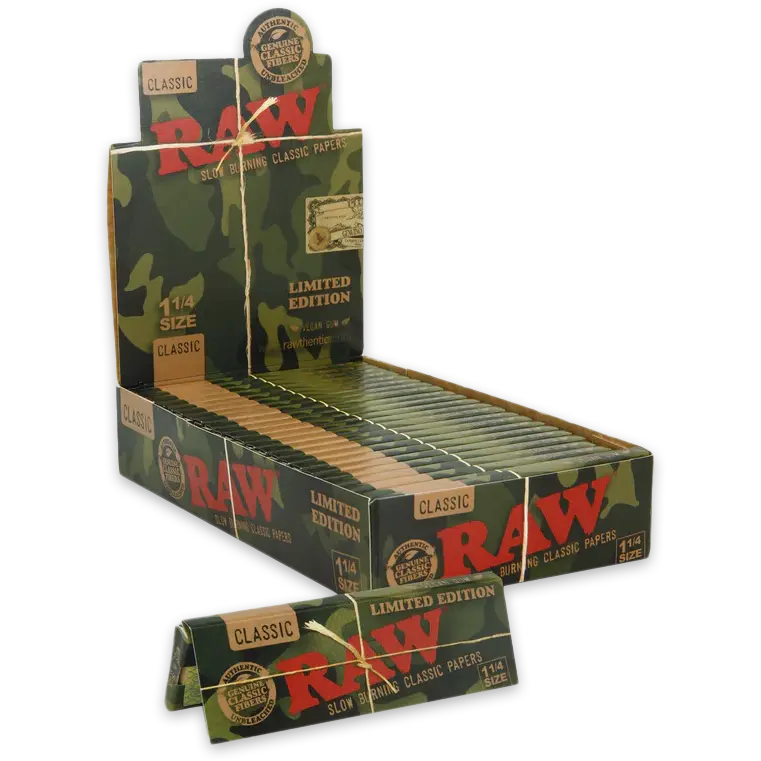 Caja RAW Camo Edicion Limitada 1 1/4