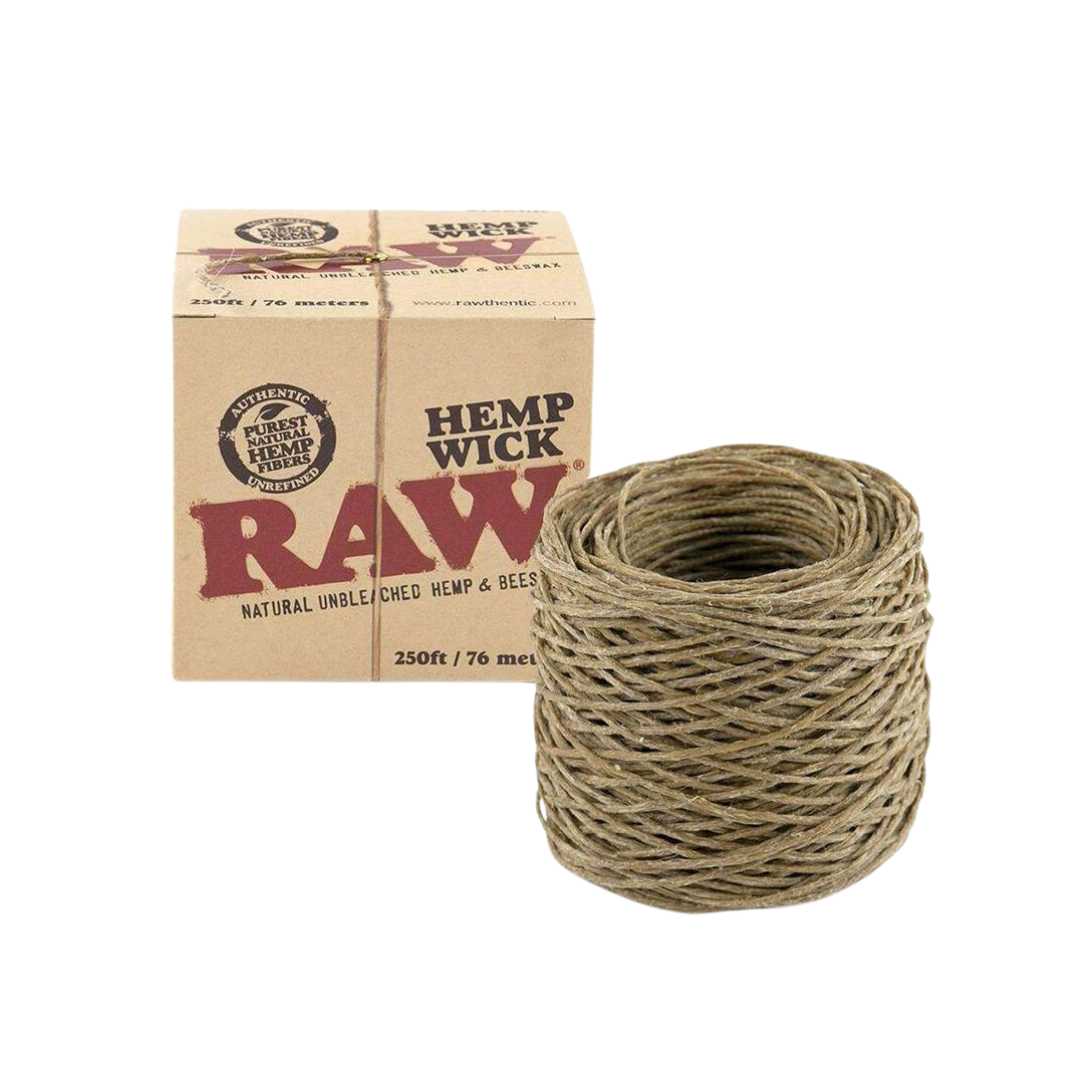RAW Hemp Wick 76m