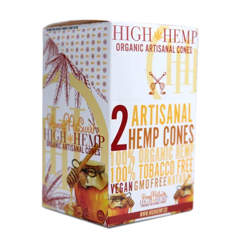 Caja High Hemp Conos Honey
