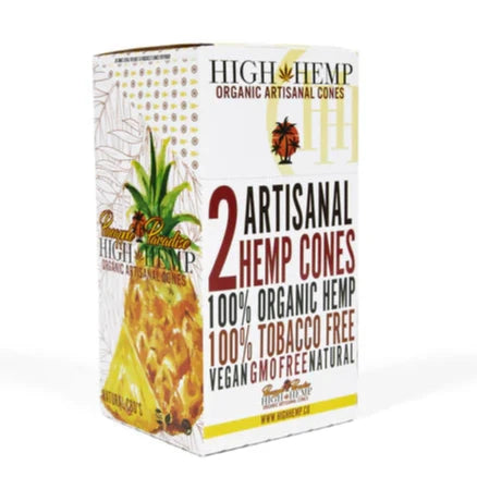 Caja High Hemp Conos Pineapple Paradise