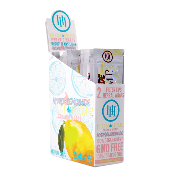 Caja High Hemp Wraps HydroLemonade