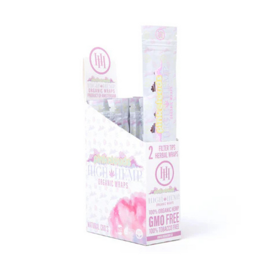 Caja High Hemp Wraps Pink Clouds
