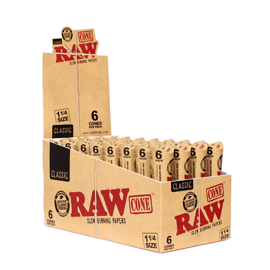 Caja RAW 6x Conos Classic 1 1/4
